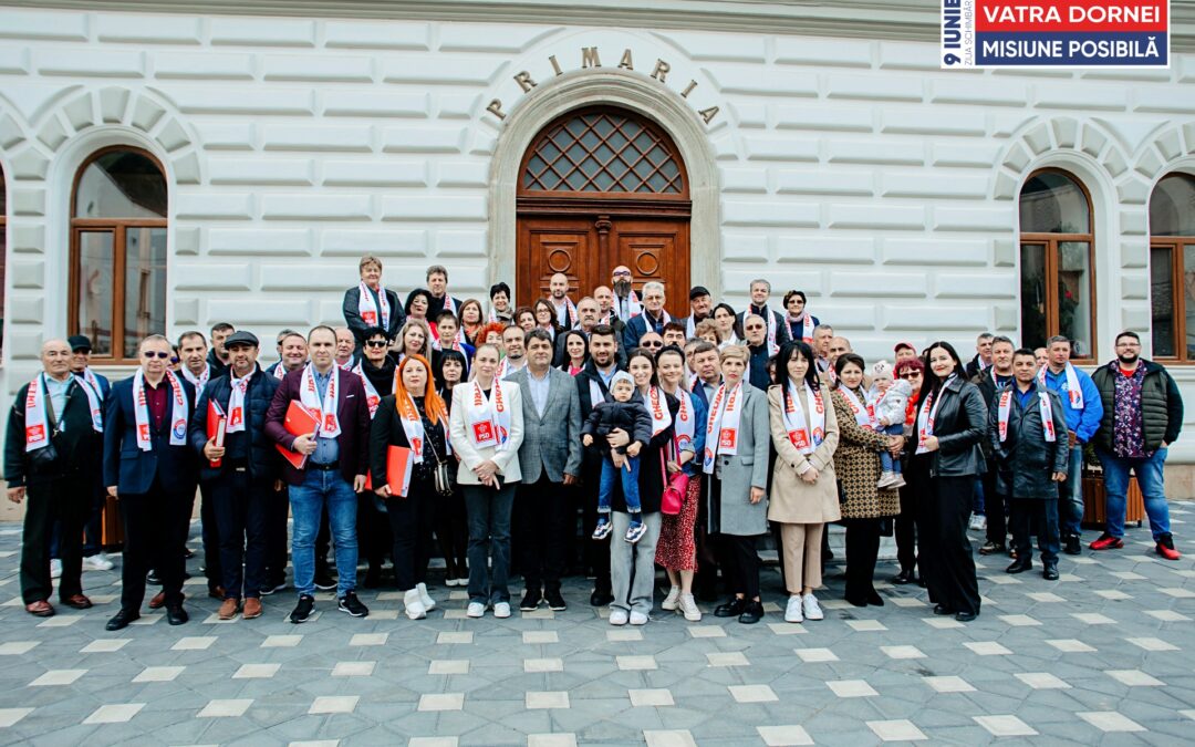 Ne-am depus candidaturile pentru câștigarea Primăriei! Vatra Dornei: Misiune Posibilă!